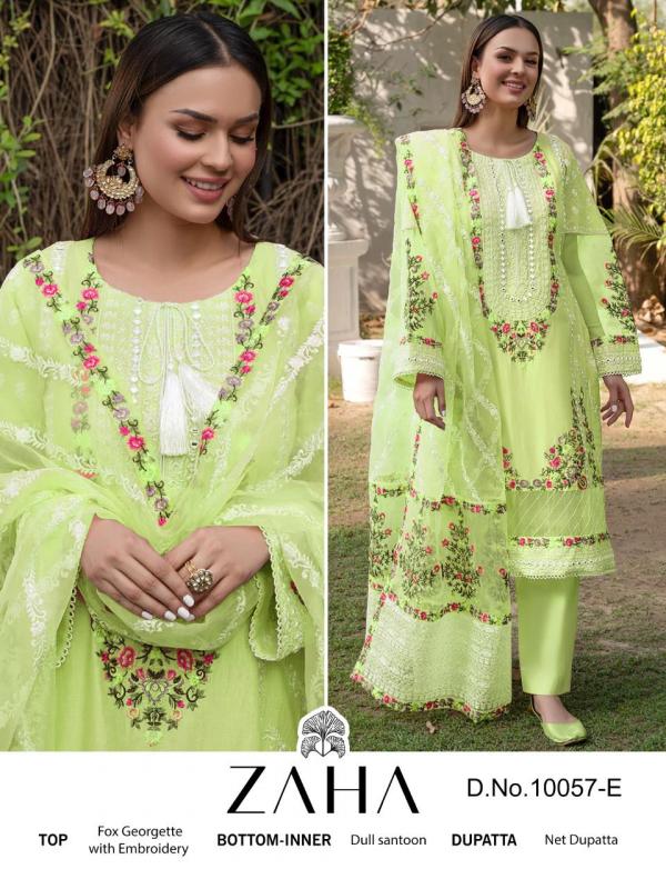 Zaha Zainab Chottani 10057 Designer Pakistani Suit Collection
